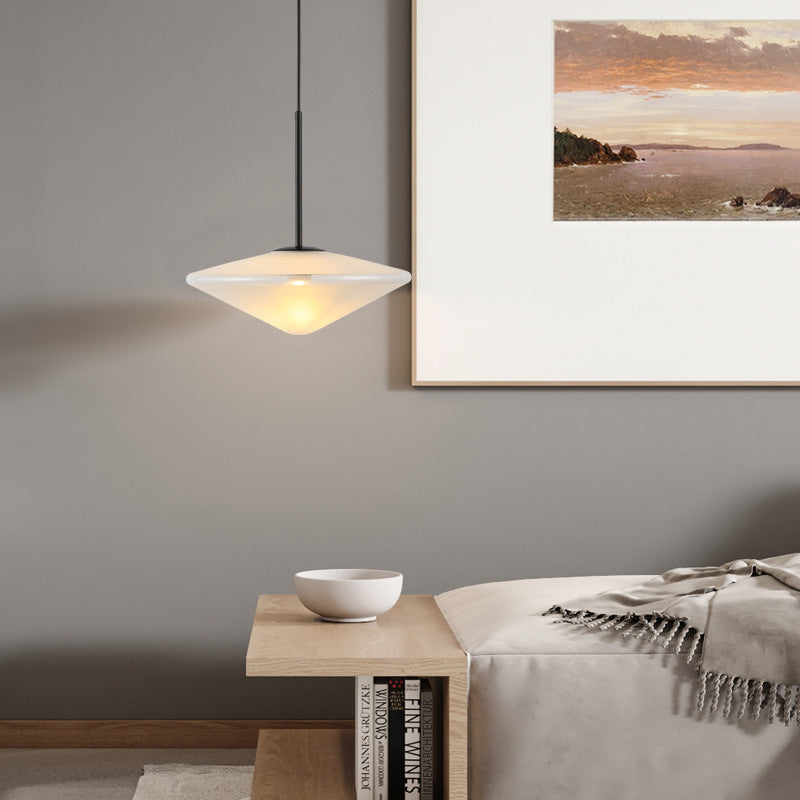 Nordic Post-modern Light Luxury UFO Glass Chandelier by CABINSGATE SMART FURNITURE
