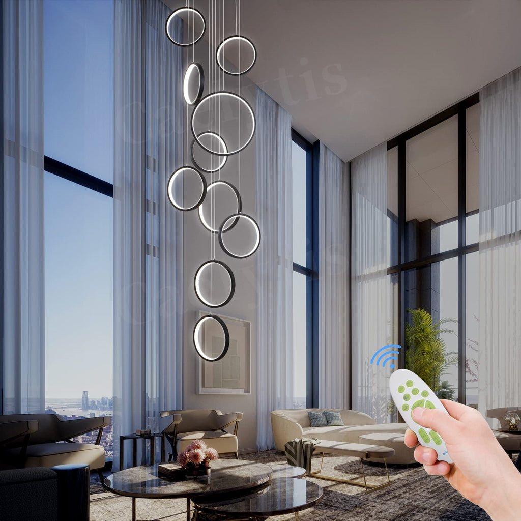 Loft Chandelier Modern Lighting Dining Room Lighting Fixtures by CABINSGATE SMART FURNITURE