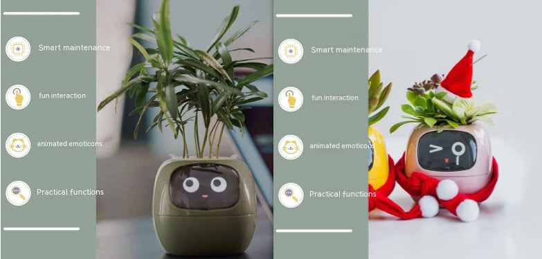 Smart Planter for Easy Plant Care: Enjoy Effortless Gardening with 49 Fun Expressions