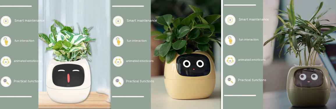 Smart Planter for Easy Plant Care: Enjoy Effortless Gardening with 49 Fun Expressions