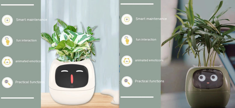 Smart Planter for Easy Plant Care: Enjoy Effortless Gardening with 49 Fun Expressions