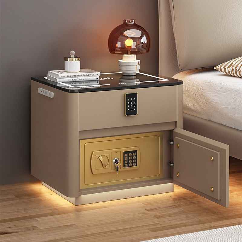 Smart Safe Bedside Table: Your Modern Multi-Functional Charging Companion by CABINSGATE SMART FURNITURE