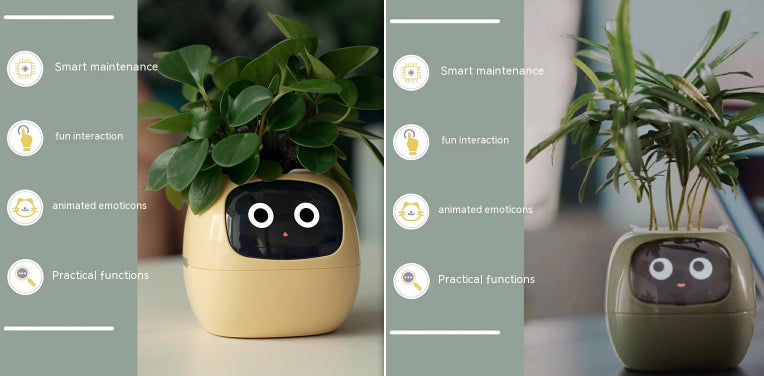 Smart Planter for Easy Plant Care: Enjoy Effortless Gardening with 49 Fun Expressions