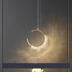 Modern Minimalist Light Luxury Bedroom Bedside Long Line Small Chandelier by CABINSGATE SMART FURNITURE