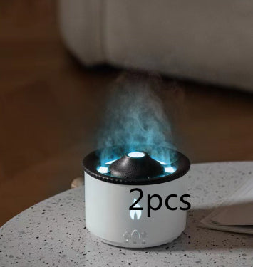 Transform Your Space with the Ultrasonic Aromatherapy Humidifier: Relaxing Mist & Soothing Flames
