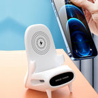 Portable Wireless Charger Mini Chair: Your Effortless Charging Companion by CABINSGATE SMART FURNITURE