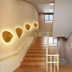 Illuminate Your Space with the Eco-Friendly Wall-Mounted Log Lamp by CABINSGATE SMART FURNITURE