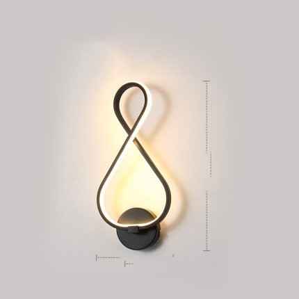 Nordic Minimalist LED Wall Lamp – Transform Your Bedroom Ambiance