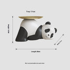 Panda Red Wine Rack Decoration, Wine Cabinet Combination Light by CABINSGATE SMART FURNITURE