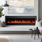 Transform Your Space with the Electric Fireplace Heater with Remote Control by CABINSGATE SMART FURNITURE