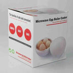 Microwave Egg Steamer - Quick and Easy Hard or Soft Boiled Eggs in Just 5 Minutes by CABINSGATE SMART FURNITURE
