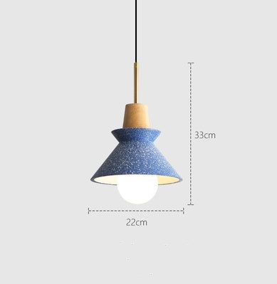 Creative Modern Danish Minimalist Bedroom Bedside Small Chandelier by CABINSGATE SMART FURNITURE
