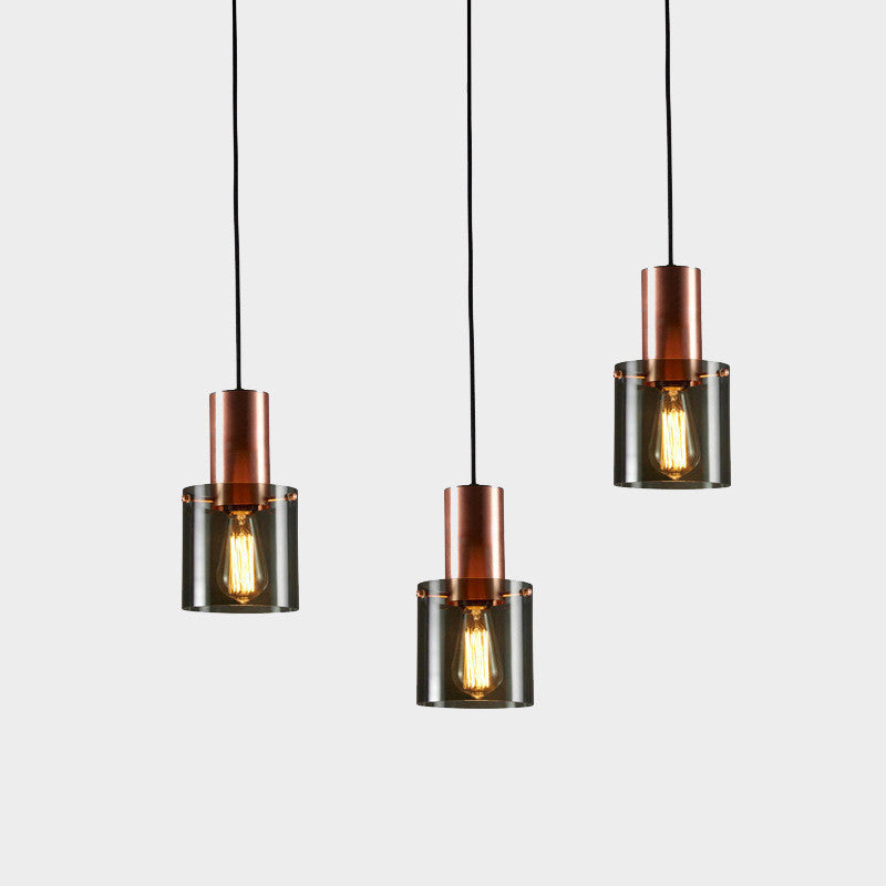 Nordic Post-modern Creative Glass Dining Room Small Chandelier by CABINSGATE SMART FURNITURE