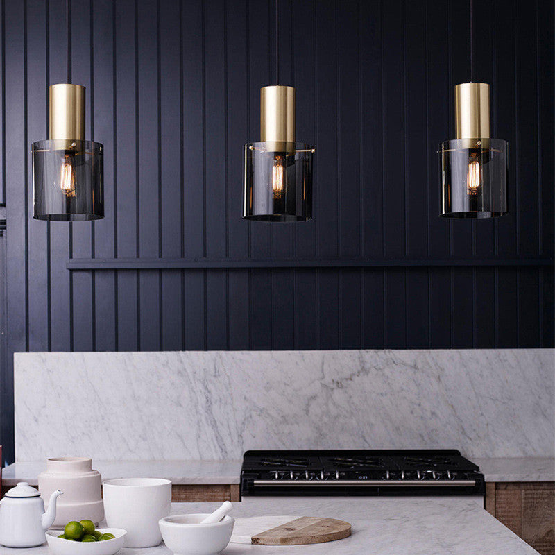 Nordic Post-modern Creative Glass Dining Room Small Chandelier by CABINSGATE SMART FURNITURE