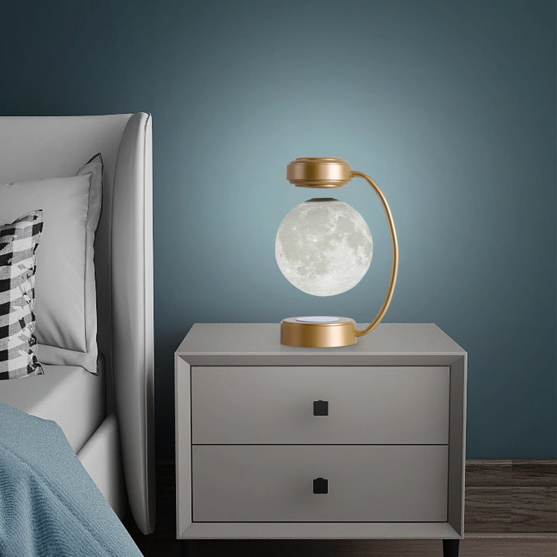 Transform Your Space with the Magnetic Levitation Moon Lamp – A Modern Masterpiece for Any Room by CABINSGATE SMART FURNITURE