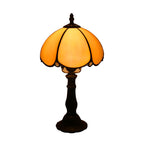 Enhance Your Space with the Retro Yellow Glass Bedside Lamp by CABINSGATE SMART FURNITURE