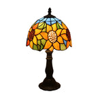 Enhance Your Space with the Retro Yellow Glass Bedside Lamp by CABINSGATE SMART FURNITURE