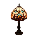 Enhance Your Space with the Retro Yellow Glass Bedside Lamp by CABINSGATE SMART FURNITURE