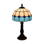 Enhance Your Space with the Retro Yellow Glass Bedside Lamp by CABINSGATE SMART FURNITURE