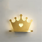 Modern Crown Led Wall Lamp, Living Room Bedroom by CABINSGATE SMART FURNITURE