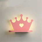 Modern Crown Led Wall Lamp, Living Room Bedroom by CABINSGATE SMART FURNITURE