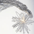Aluminum Star Moon Chandelier: Enchanting Lighting for Your Home by CABINSGATE SMART FURNITURE