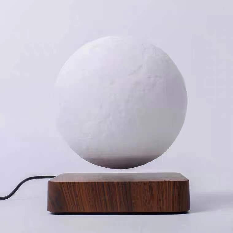 Transform Your Space with the Magnetic Levitation Moon Lamp - 3D Printed Planet Night Light