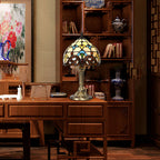 Enhance Your Space with the Retro Yellow Glass Bedside Lamp by CABINSGATE SMART FURNITURE