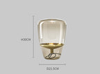Scandinavian Minimalist Glass Table Lamp - Elevate Your Living Space with Style and Elegance by CABINSGATE SMART FURNITURE