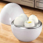 Microwave Egg Steamer - Quick and Easy Hard or Soft Boiled Eggs in Just 5 Minutes by CABINSGATE SMART FURNITURE
