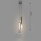 Nordic Long Line Minimalist Chandelier Modern Minimalist Creative by CABINSGATE SMART FURNITURE