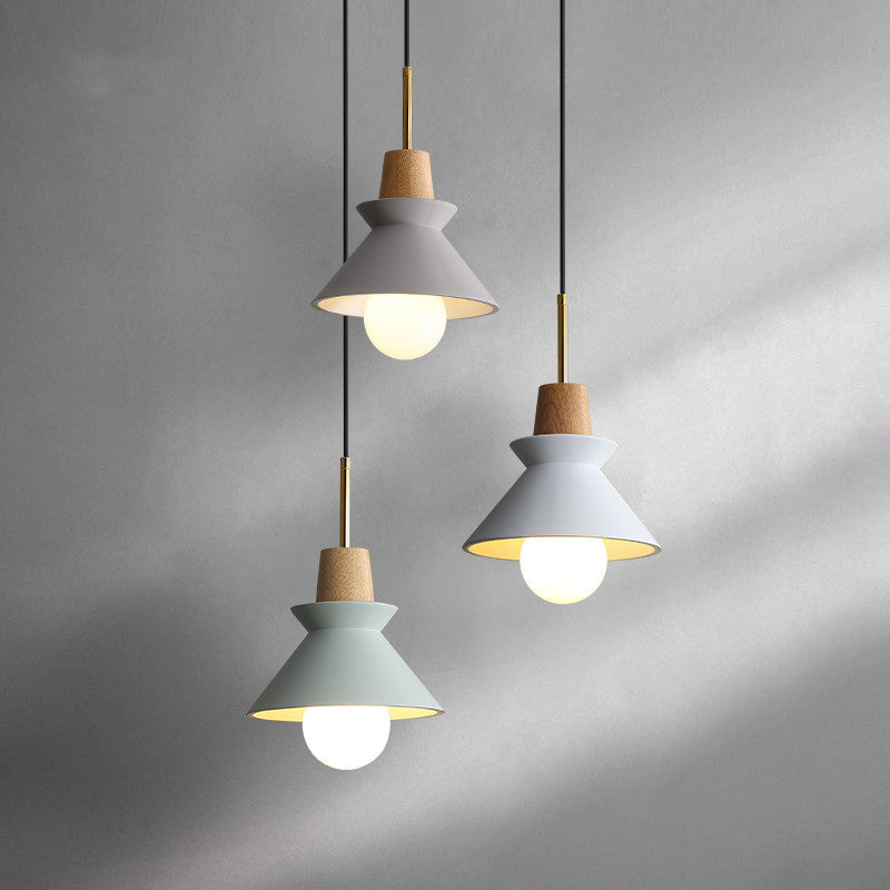 Creative Modern Danish Minimalist Bedroom Bedside Small Chandelier by CABINSGATE SMART FURNITURE
