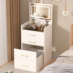 Transform Your Space with the Compact Makeup Vanity Set – A Perfect Blend of Style and Function by CABINSGATE SMART FURNITURE