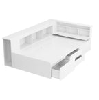 Multifunctional Children's Bed: Stylish Storage Solution for Growing Kids by CABINSGATE SMART FURNITURE