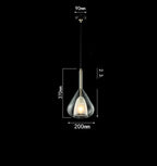 Modern Nordic Minimalist Original Design Home Dining Room Bedside Chandelier by CABINSGATE SMART FURNITURE