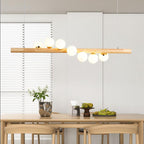 Chandelier Solid Wood Modern Minimalist Log by CABINSGATE SMART FURNITURE
