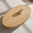 Modern Handmade Drum Coffee Table: Elevate Your Living Space with Style and Functionality by CABINSGATE SMART FURNITURE