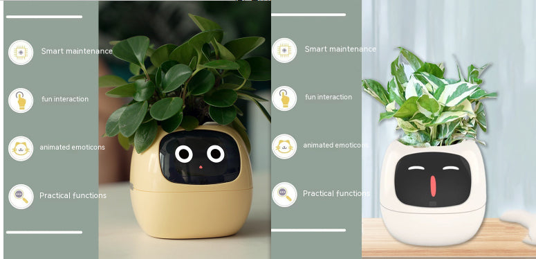 Smart Planter for Easy Plant Care: Enjoy Effortless Gardening with 49 Fun Expressions