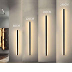 Sleek Minimalist LED Wall Lamp for Modern Living Spaces by CABINSGATE SMART FURNITURE