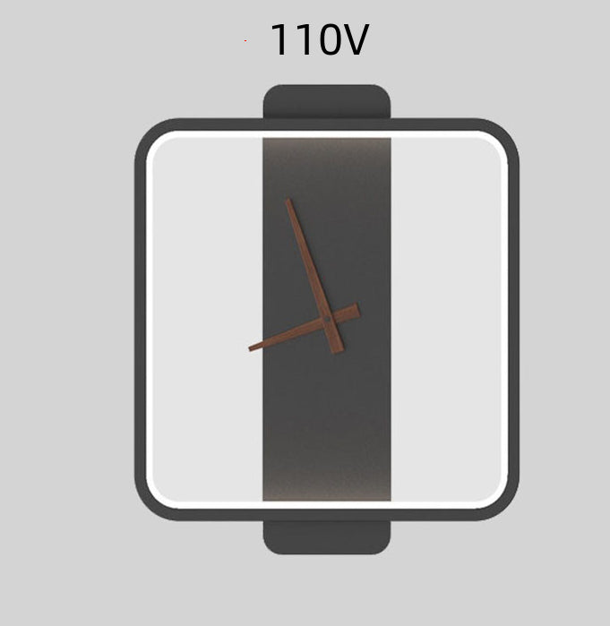 Nordic Wall Lamp with Clock – Stylish Lighting to Elevate Your Space