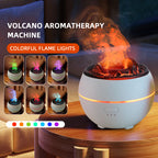 Flame Aroma Diffuser: Elevate Your Space with Soothing Aromatherapy and Humidity by CABINSGATE SMART FURNITURE