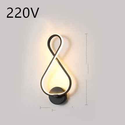 Nordic Minimalist LED Wall Lamp – Transform Your Bedroom Ambiance