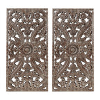 Elevate Your Space with Our Distressed Wood Wall Decor Set by CABINSGATE SMART FURNITURE