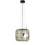 Creative Art Modern Minimalist Glass Bedroom Bedside Chandelier by CABINSGATE SMART FURNITURE