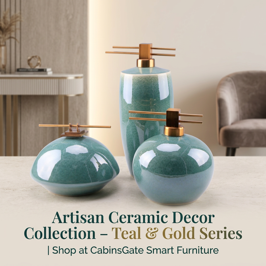 Furniture ceramic ornaments by CABINSGATE SMART FURNITURE