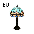 Enhance Your Space with the Retro Yellow Glass Bedside Lamp by CABINSGATE SMART FURNITURE