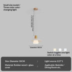 Creative Japanese-style Solid-wood Lighting Fixtures Perfect For Bedroom Bedside Tables