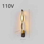 Nordic Minimalist LED Wall Lamp – Transform Your Bedroom Ambiance by CABINSGATE SMART FURNITURE