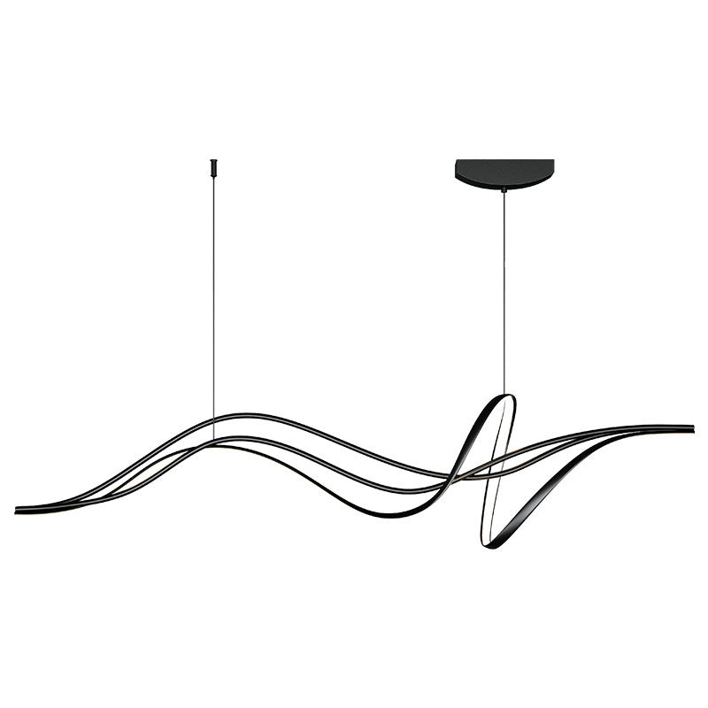 Dining Room Chandelier Modern Minimalist Creative Abstract Lamps by CABINSGATE SMART FURNITURE