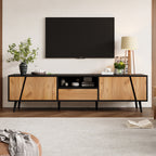 TV Stand Cabinet With Storage Sideboard,1 Drawer 2 Door, TV Entertainment Center For Livingroom Bedroom by CABINSGATE SMART FURNITURE